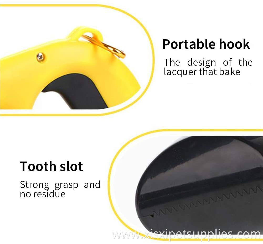 2020 Hot sale Pet Waste Pickup Tool Portable Dog Waste Clamp Scooper Pet Pooper Scooper